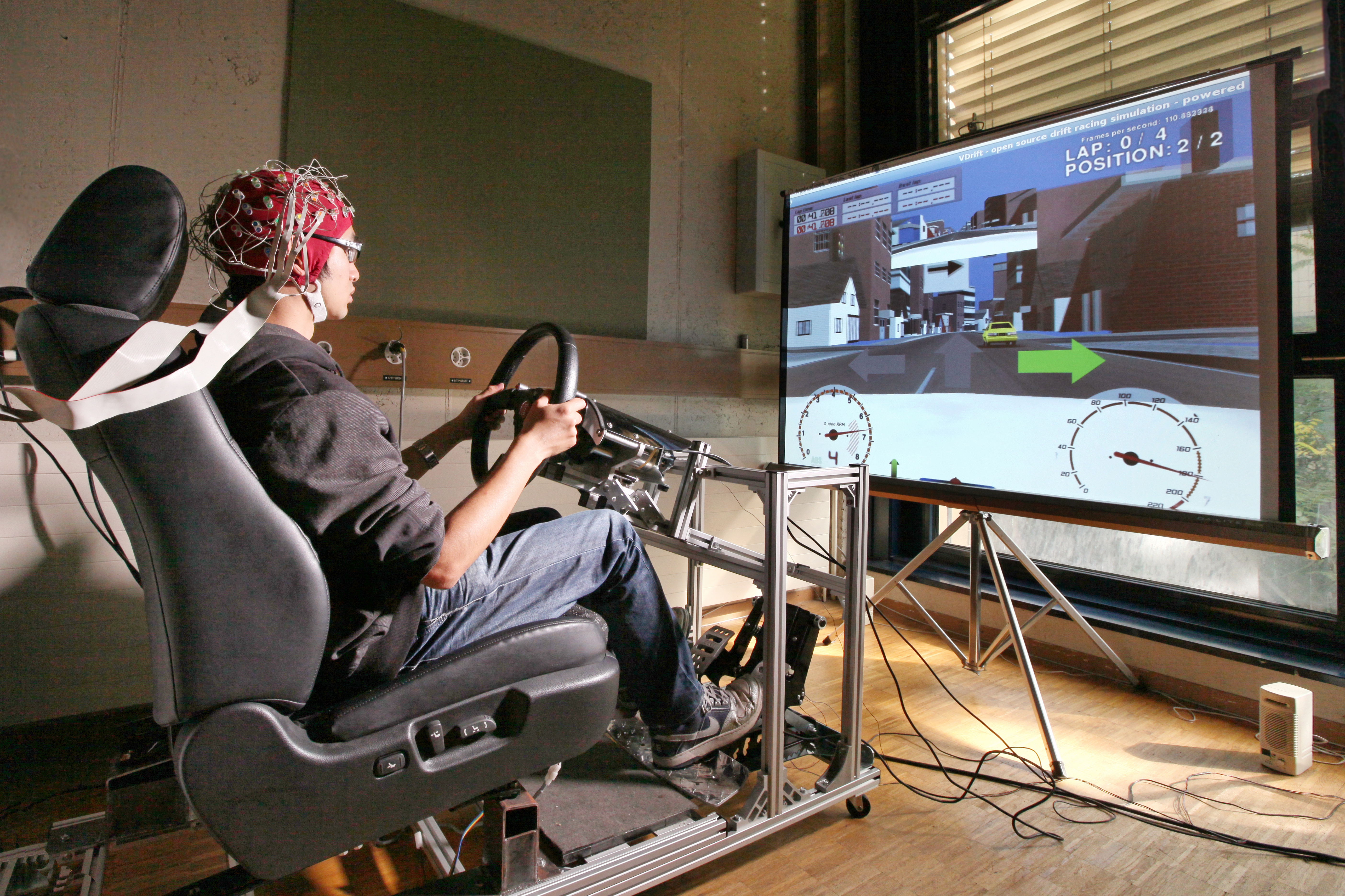 Brain-machine interfaces for car drivers